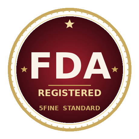 FDA registered facility — 5FINE