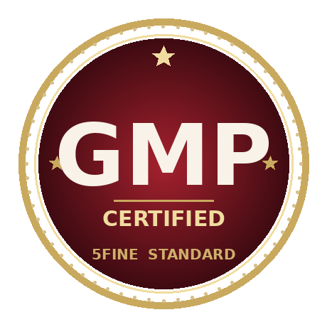 GMP certified manufacturing — 5FINE
