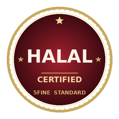 HALAL certified production — 5FINE