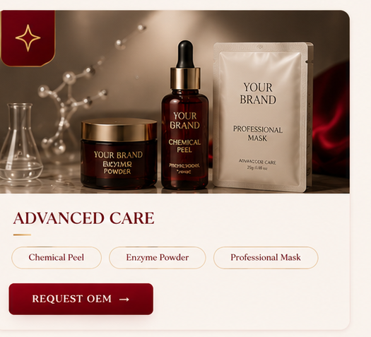 OEM Advanced Care — 5FINE private label OEM/ODM