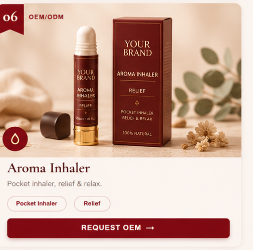 OEM Aroma Inhaler — 5FINE private label OEM/ODM