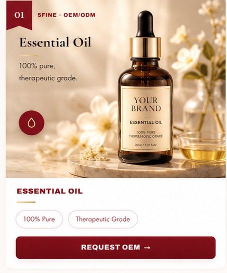 OEM Essential Oil — 5FINE private label OEM/ODM