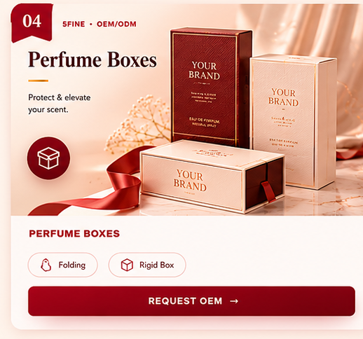 OEM Perfume Boxes — 5FINE private label OEM/ODM