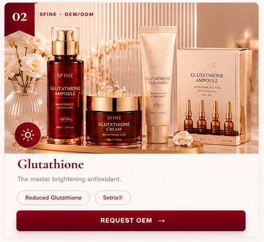 OEM Glutathione — 5FINE private label OEM/ODM